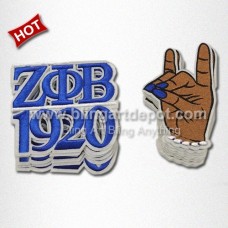 Custom Embroidered Patches Zeta Sorority Group Custom Order Available